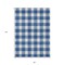 Edge Collections - 8' x 10' - Blue - Durable Plaid Area Rug for Indoor and Outdoor Use - 1 Piece